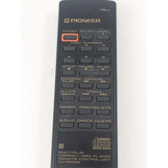 Pioneer Model‎ CU-PD048 Remote Control Preowned Tested Works - Picture 3 of 7